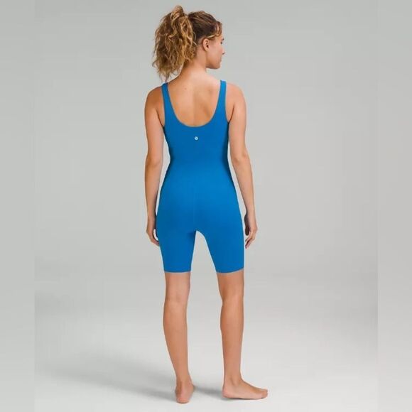 Lululemon blue Align Bodysuit 8” - Picture 2 of 8